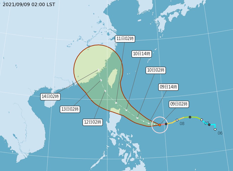 颱風路徑預報